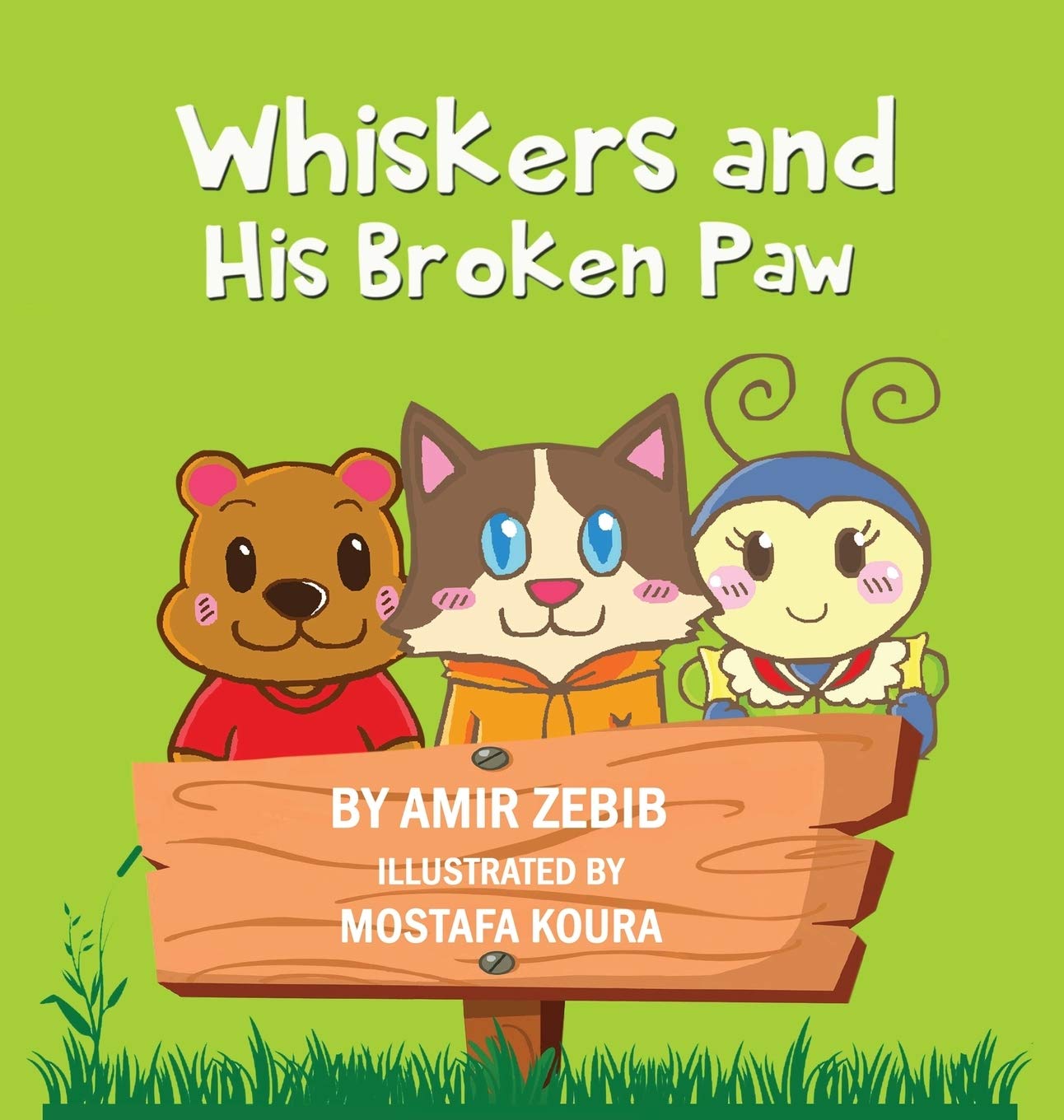 Whiskers and His Broken Paw by Amir Zebib